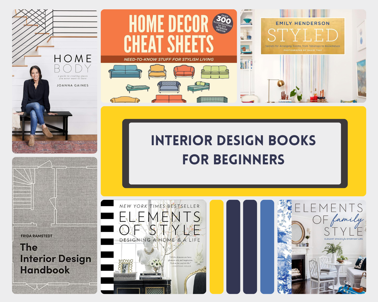 Interior Design books for beginners